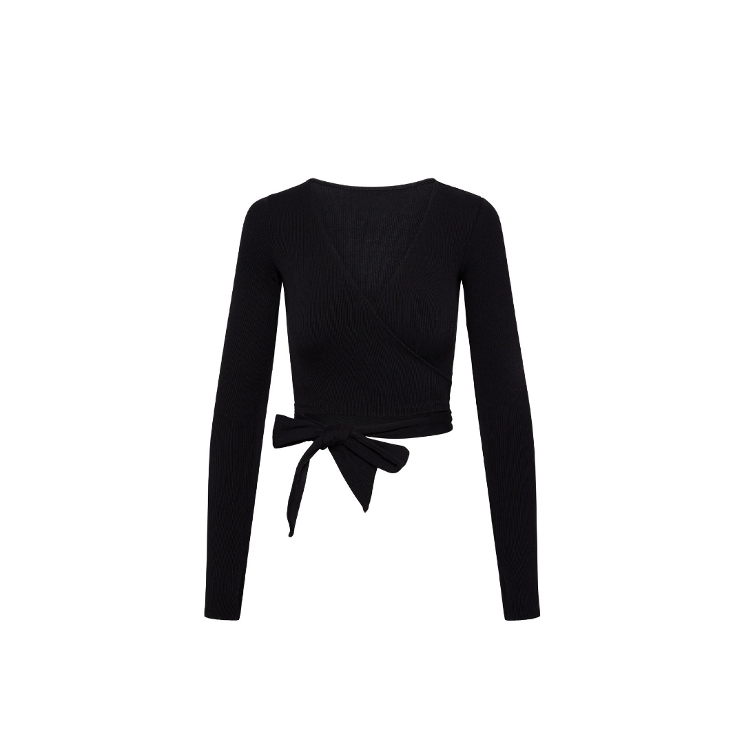 Classy Wrap - Langarm Shirt