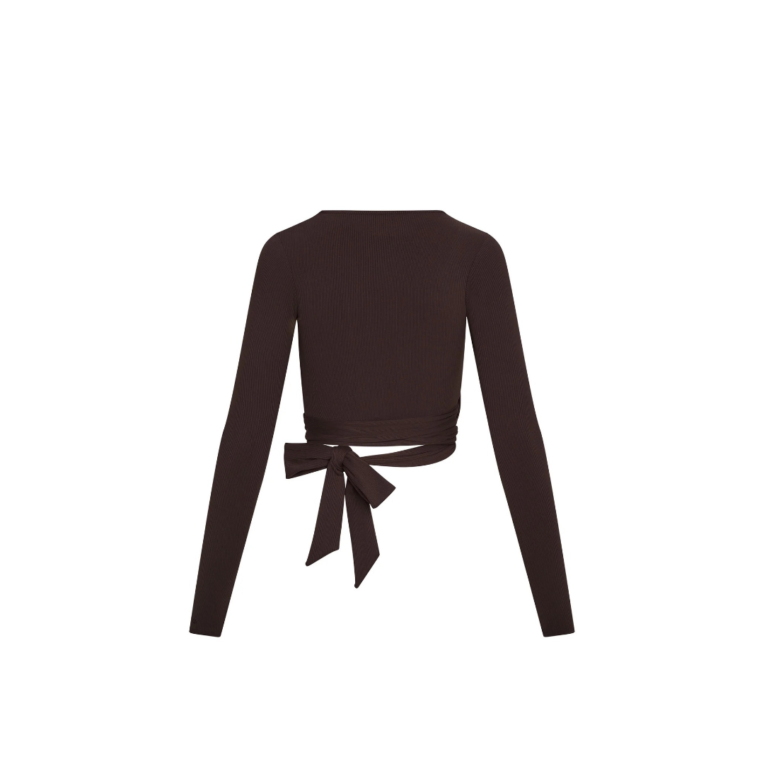 Classy Wrap - Langarm Shirt