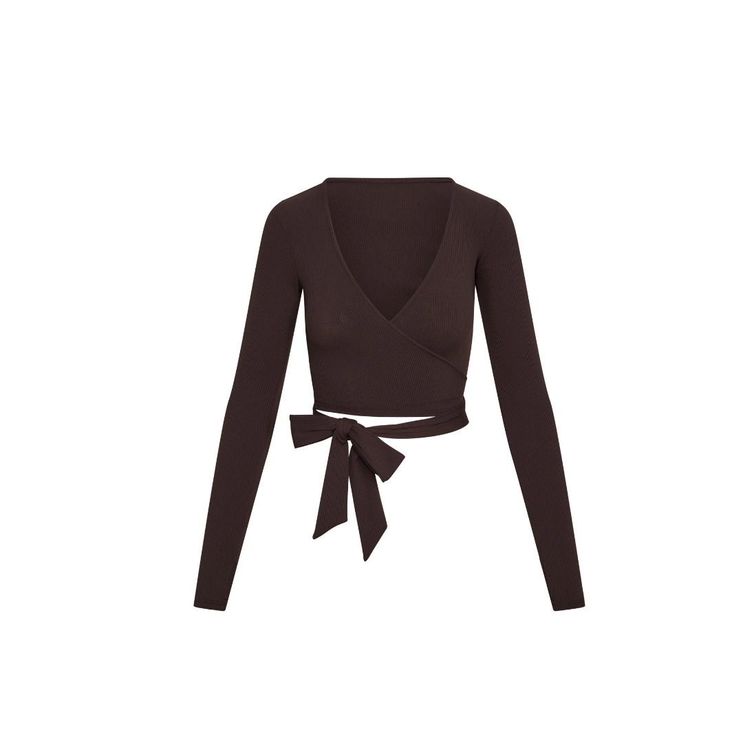Classy Wrap - Langarm Shirt