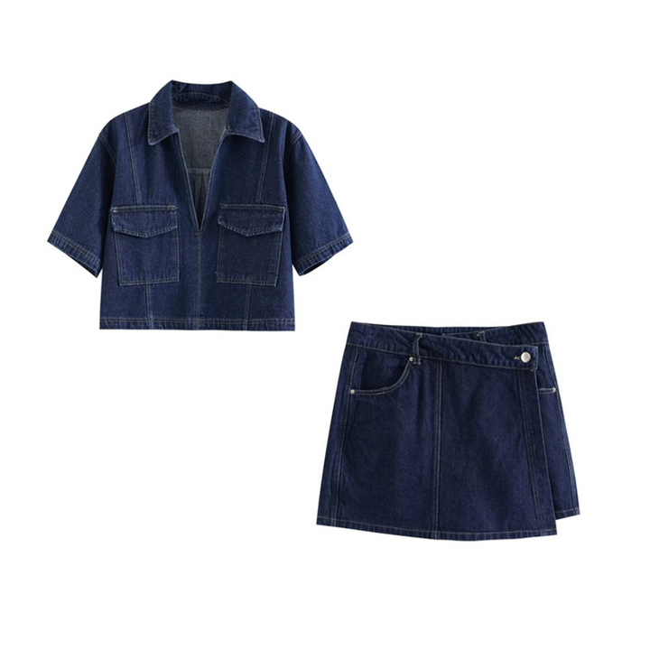 Jenna - Denim-Set